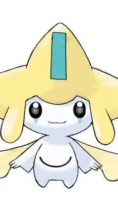 ai character: jirachi  background