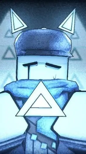 ai character: cube background