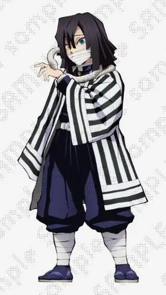 ai character: 🍙Obanai🐍 background