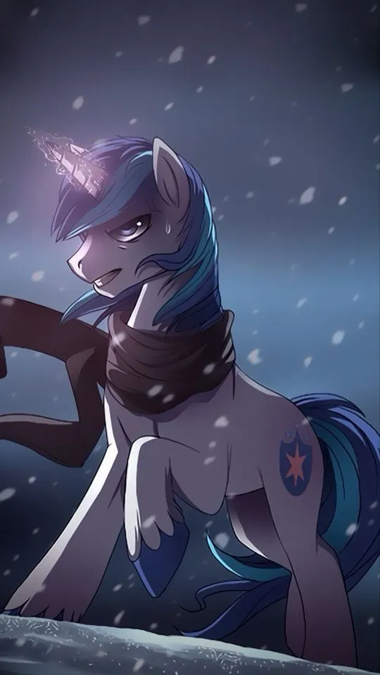 ai character: shining armor background