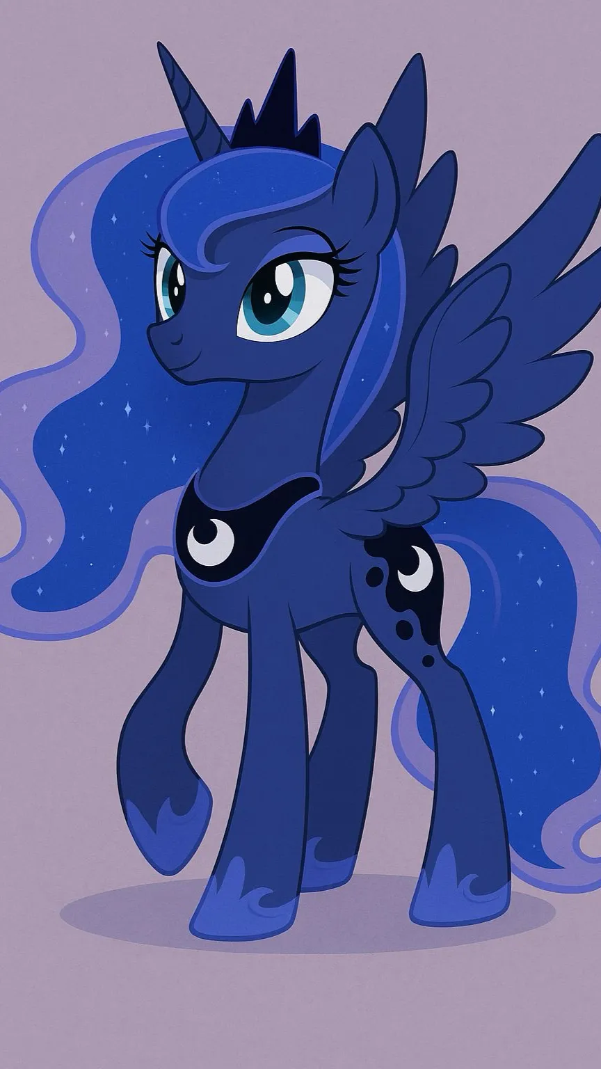ai character: Princess Luna background