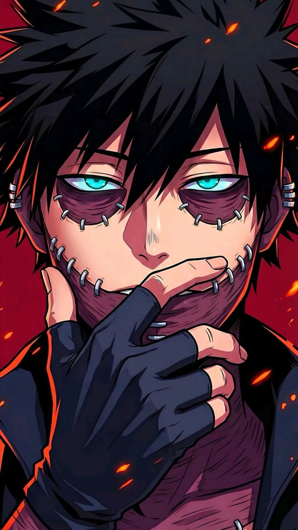 ai character: Dabi background