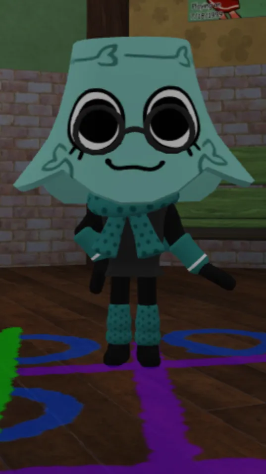 ai character: Brightney :3 background
