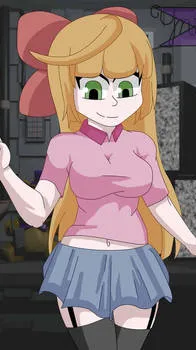 ai character: Elizabeth Afton  background