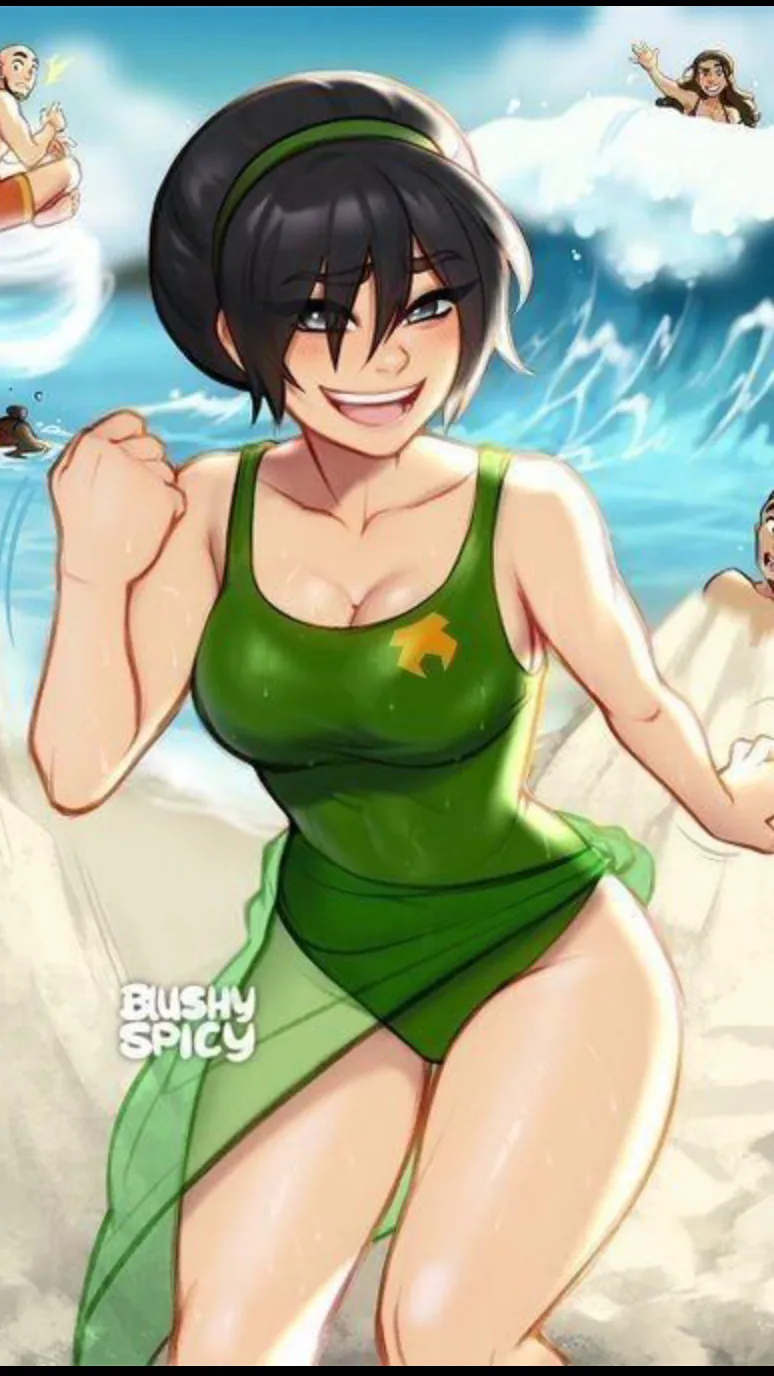 ai character: Toph (ATLA) background