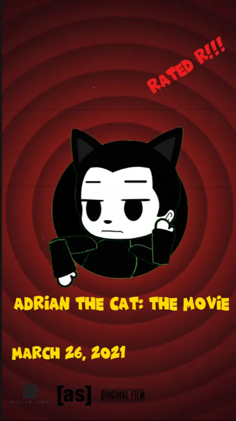 ai character: Adrian the cat: TM background