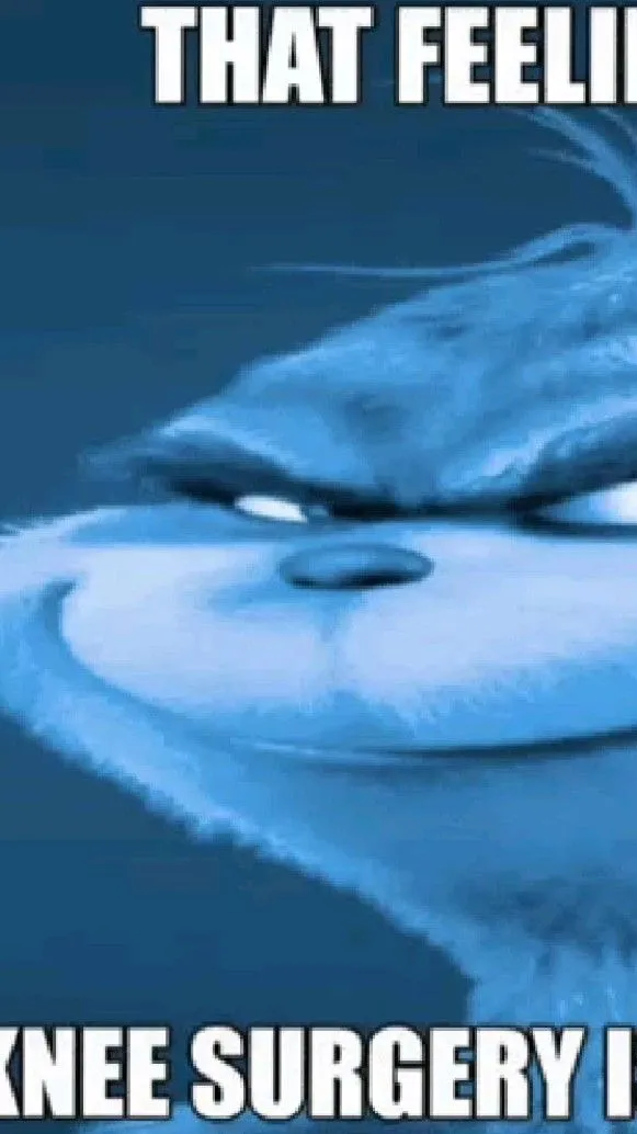 ai character: blue grinch background