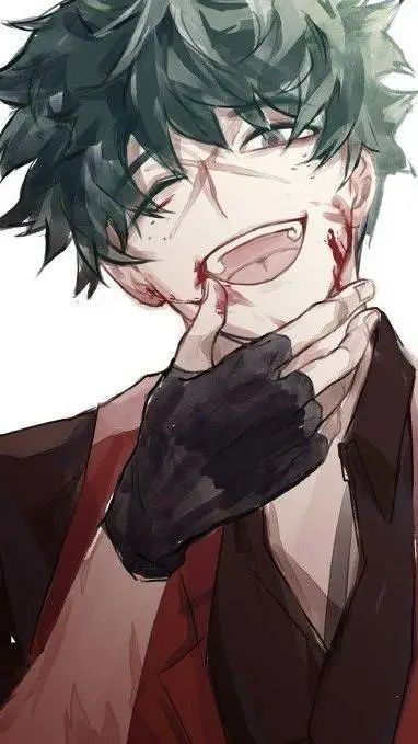 ai character: Villain Deku background