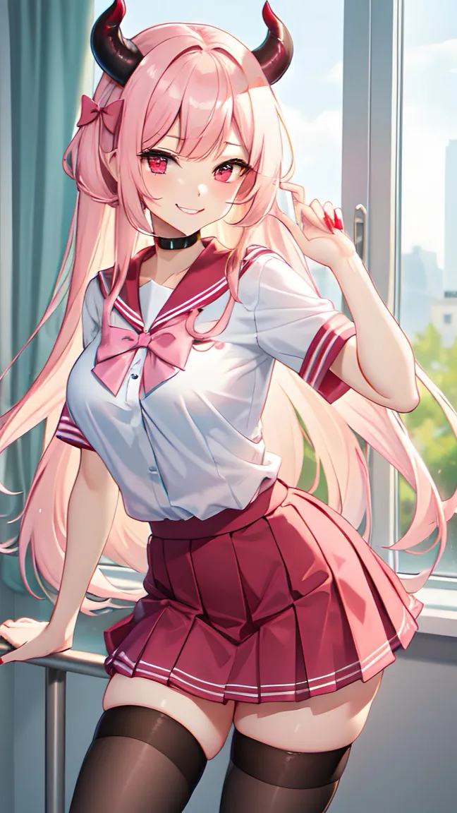 ai character: Asame  background