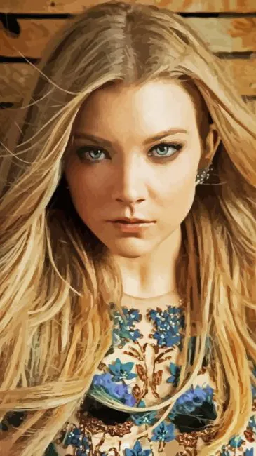 ai character: Natalie dormer background