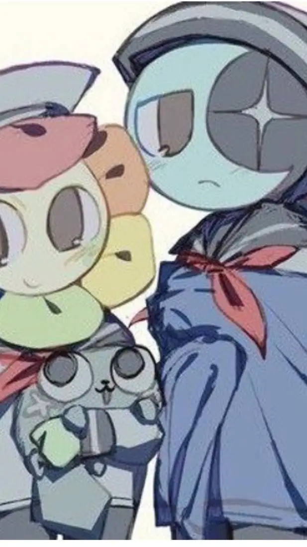 ai character: dandy x astro background