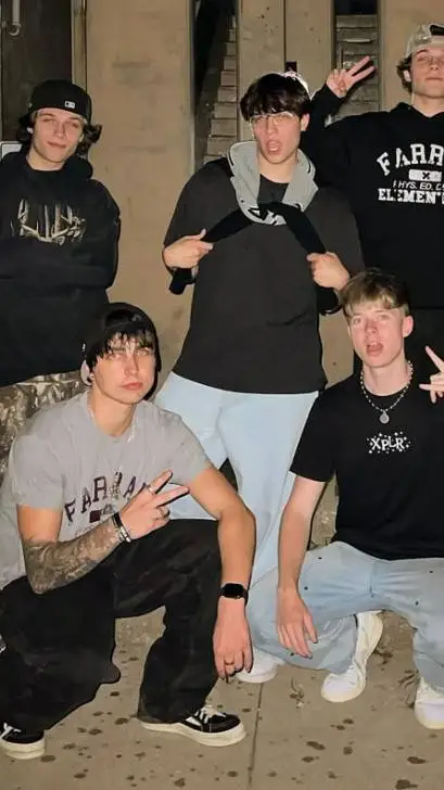 ai character: Sam and Colby  background