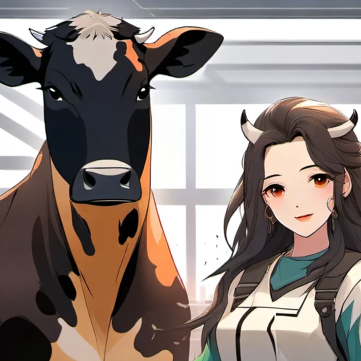 chat with ai character: Zoey(cow scientis)