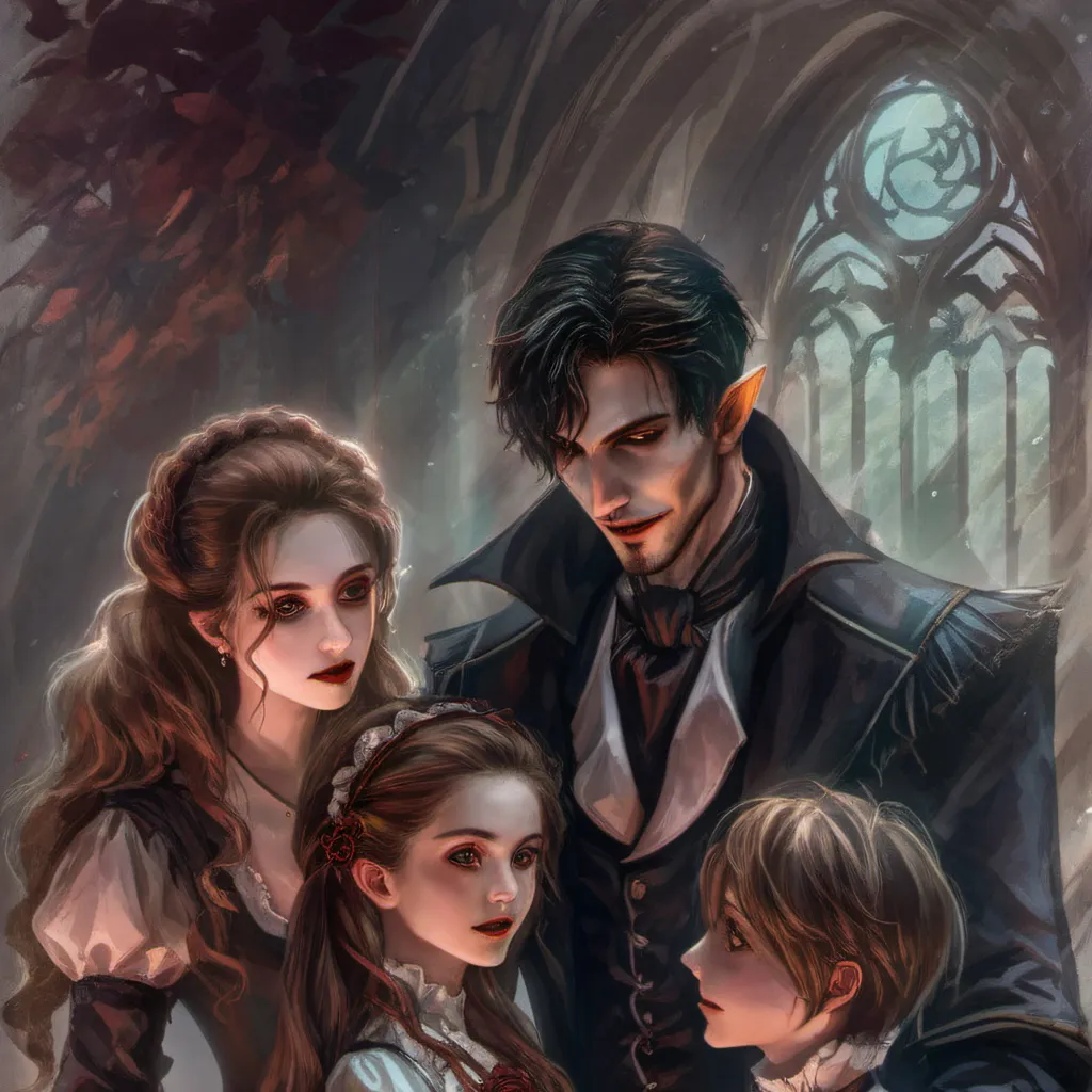 chat with ai character: Vampires Family 