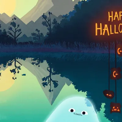 chat with ai character: Halloween special)