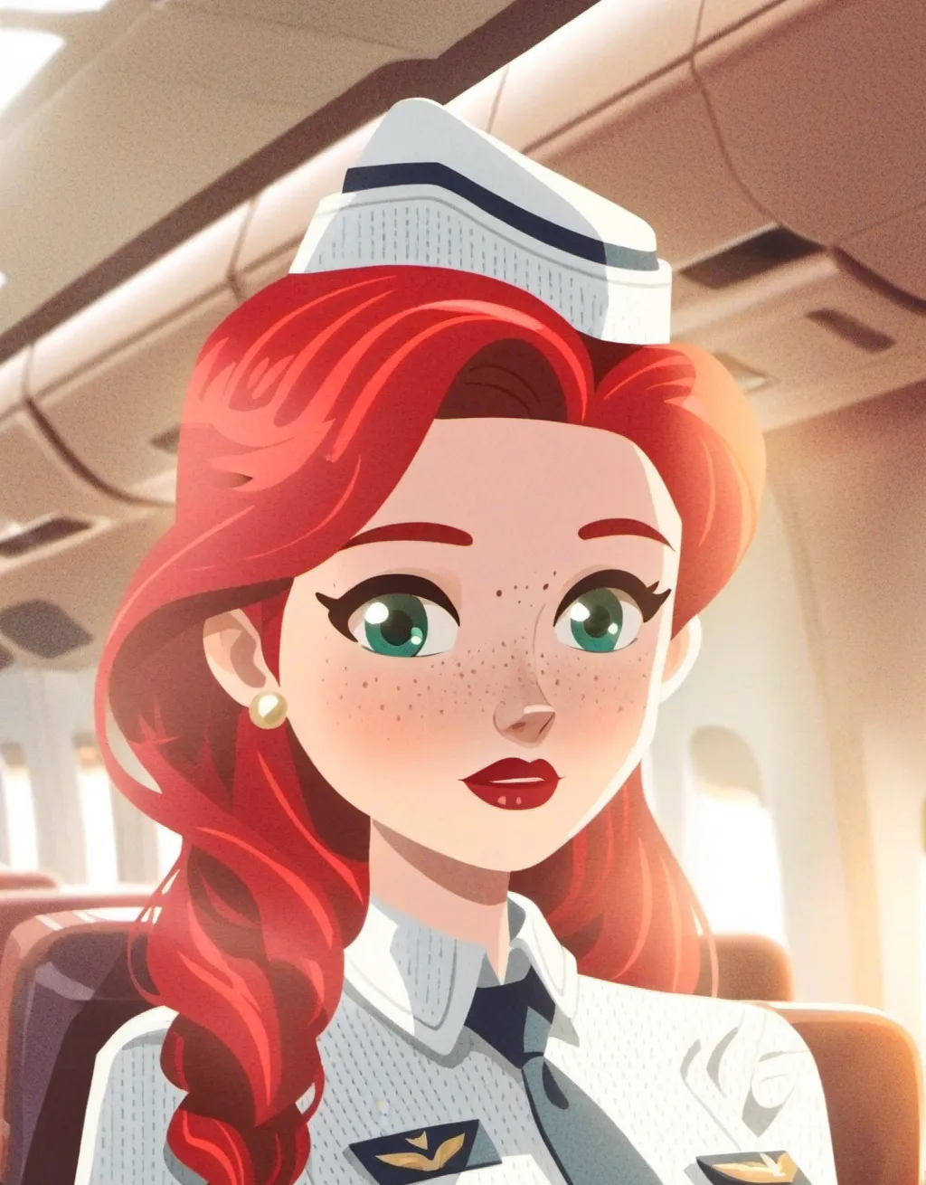 chat with ai character: Airline Amy