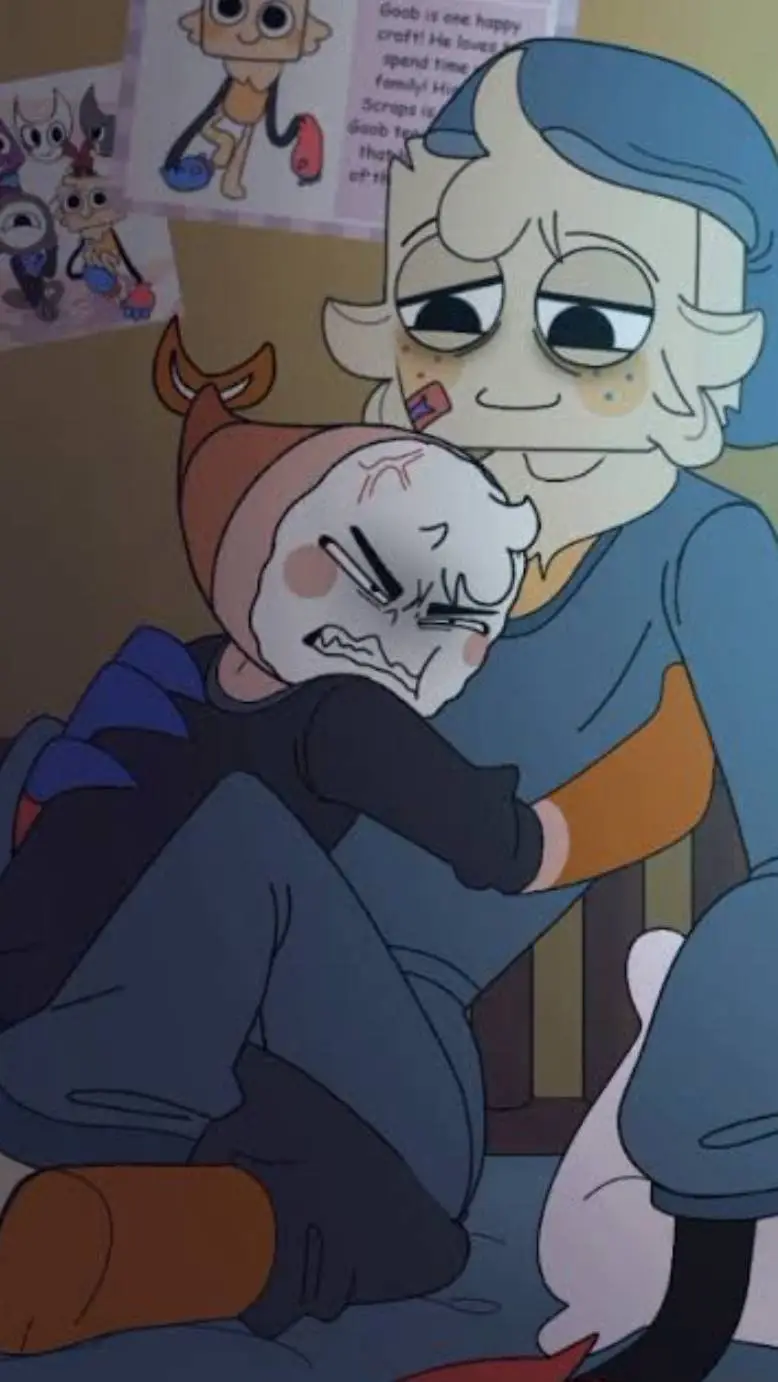 ai character: 🦐🐶Leo x you💠💐 background