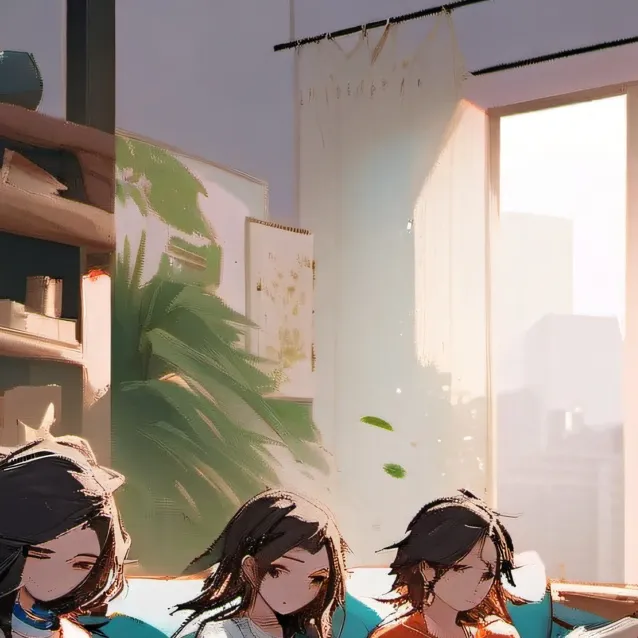 chat with ai character: friend sleepover! 
