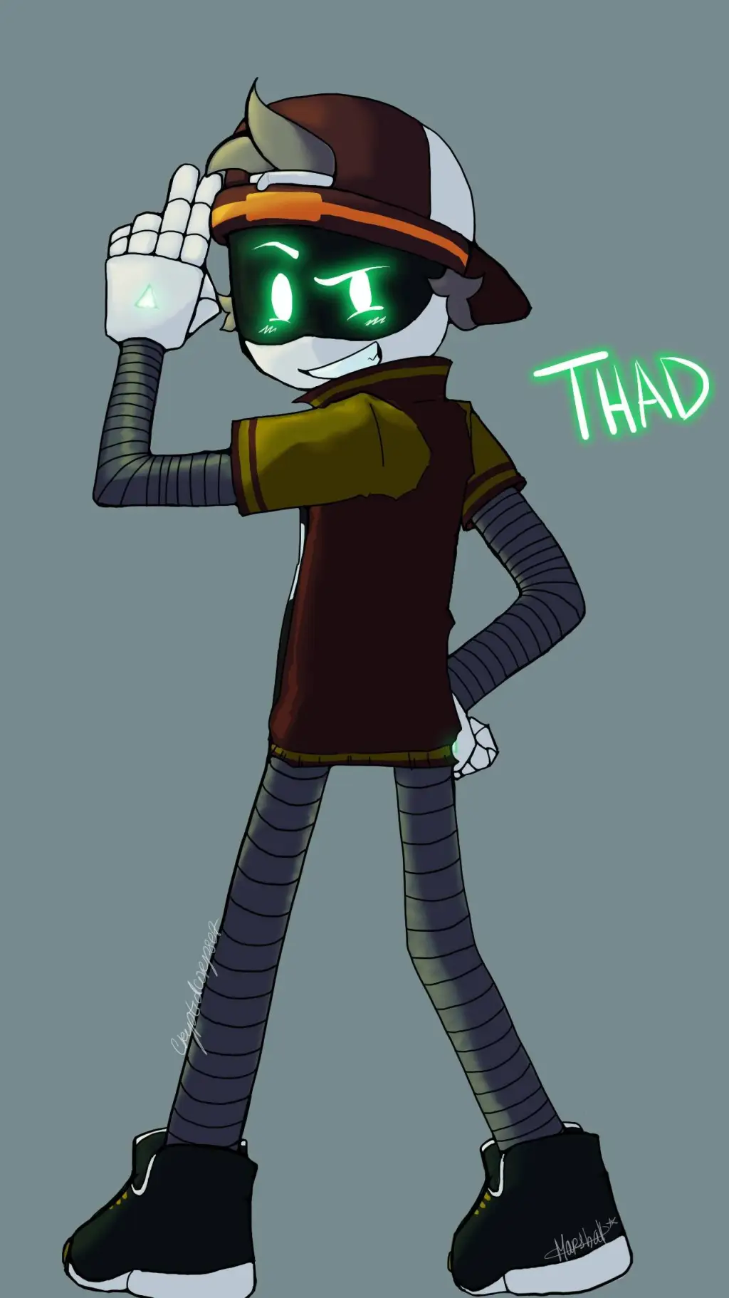 ai character: Thad background