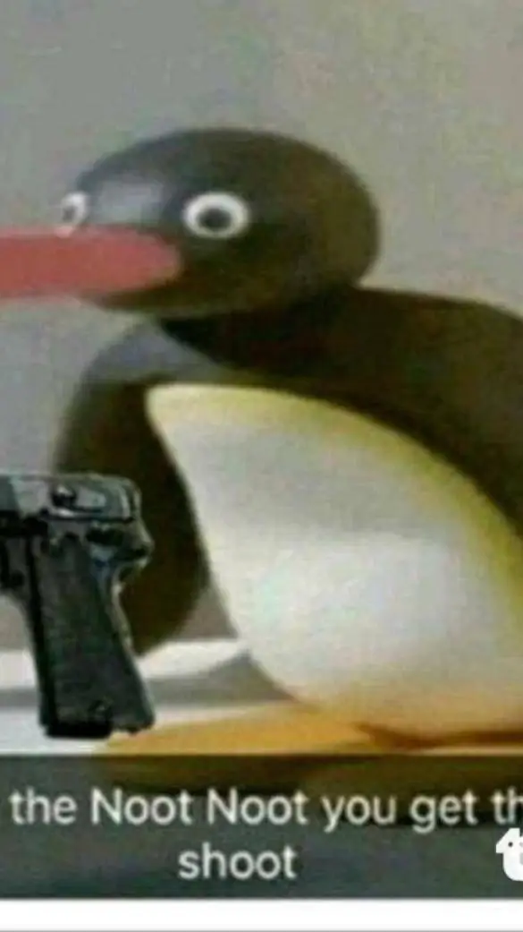 ai character: Penguin. background