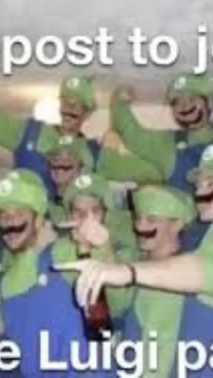 ai character: the Luigi party background