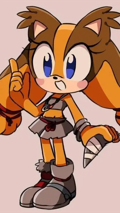 ai character: sticks the badger background