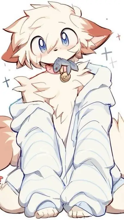 ai character: furry (*＞ω＜*)♡ background