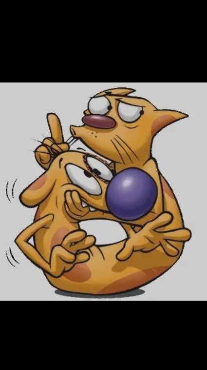 ai character: catdog  background
