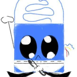 chat with ai character: baby Mr blue 