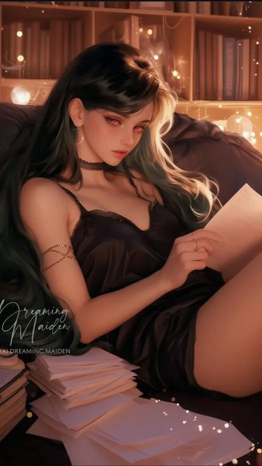 ai character: Cherry background