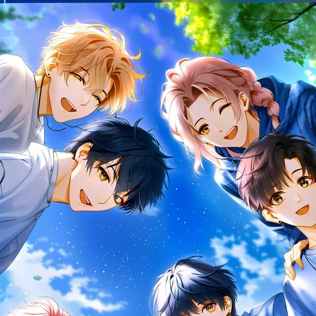 chat with ai character: me and my friends