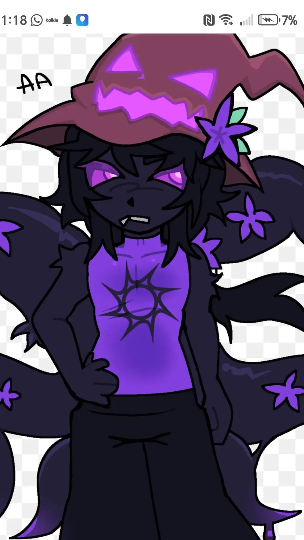 ai character: Azuretime background