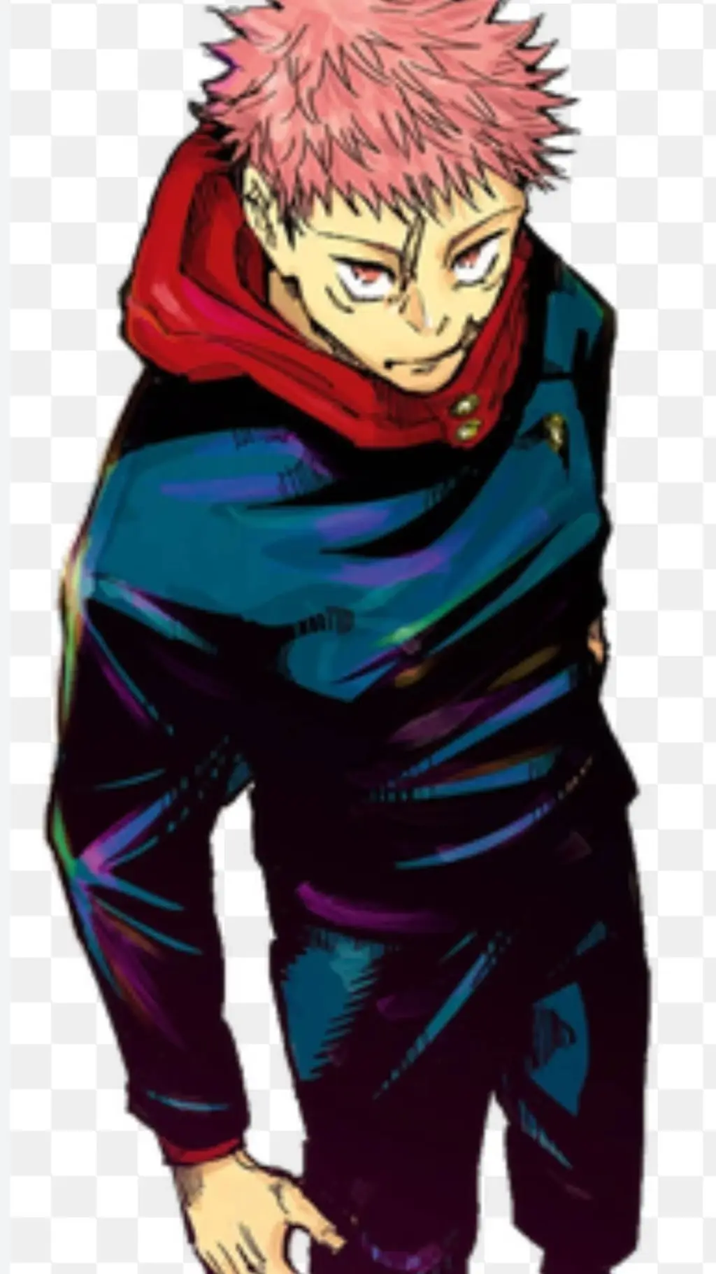 ai character: Yuji itadari background