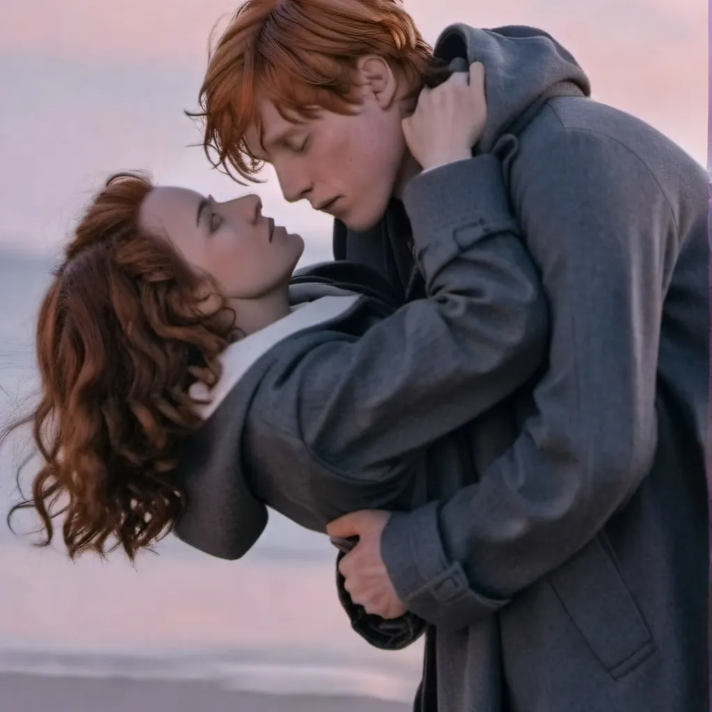 chat with ai character: Hermione x Ron 