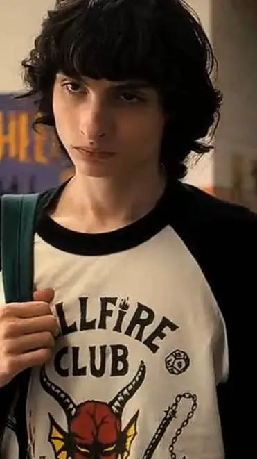ai character: Finn wolfhard  background