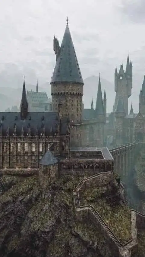 ai character: Hogwarts  background