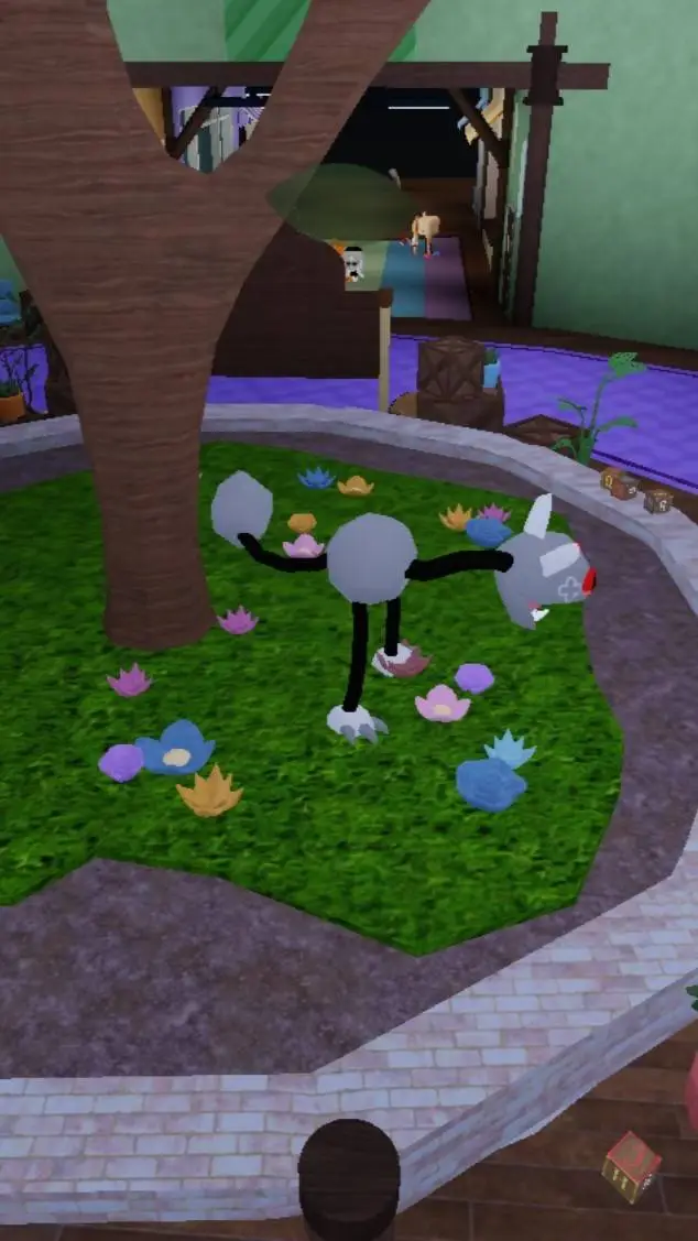 ai character: dandys world background