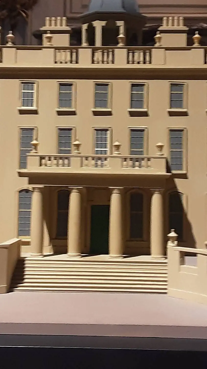 ai character: broken model background