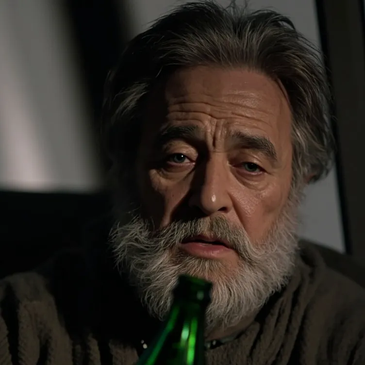 chat with ai character: Homeless drunk