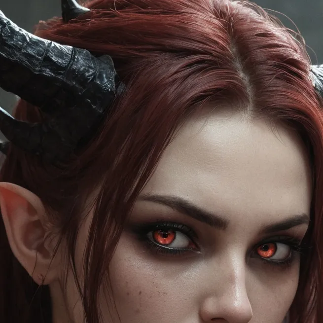 chat with ai character: demonic girlfriend