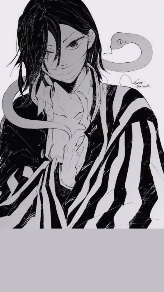 ai character: Obanai Iguro background