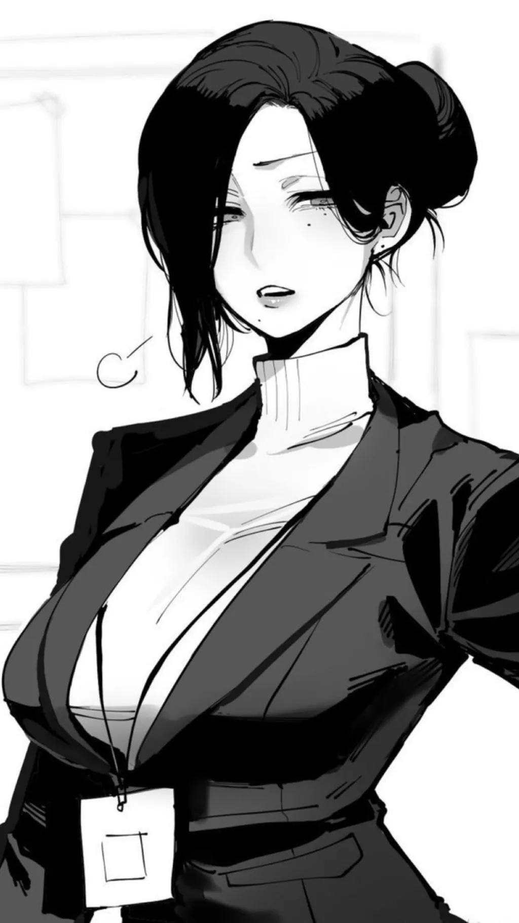 ai character: Miko  background