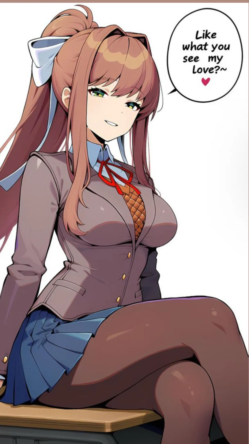 ai character: Monika background