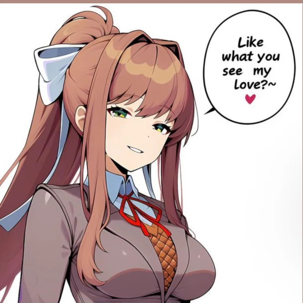 chat with ai character: Monika