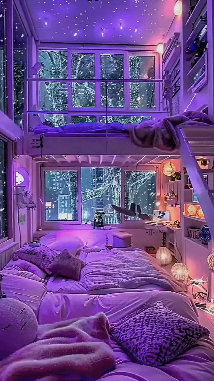 ai character: Dream bedroom  background