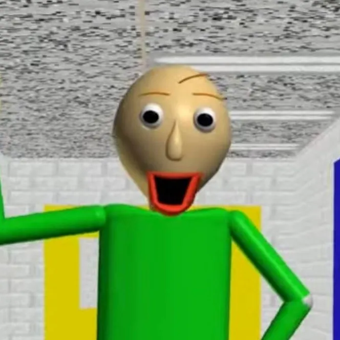 chat with ai character: Baldi
