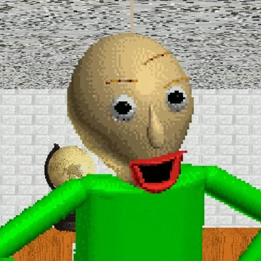 chat with ai character: Baldi