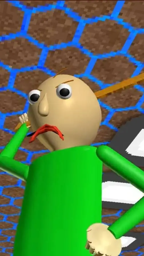 ai character: Baldi background