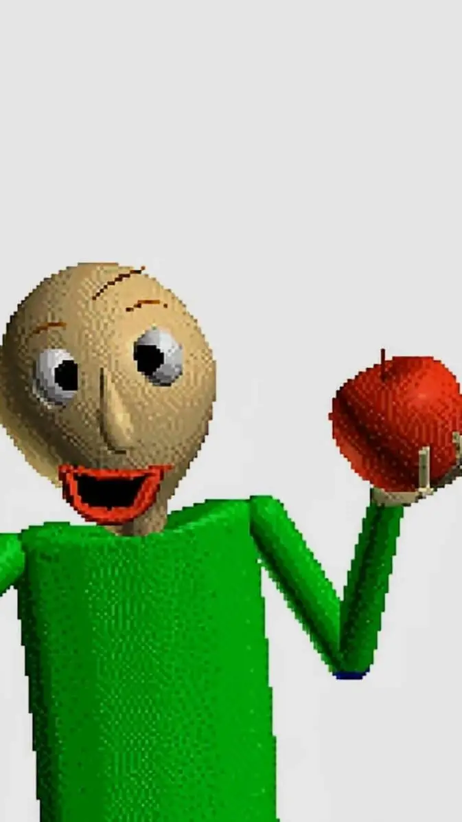 ai character: Baldi background