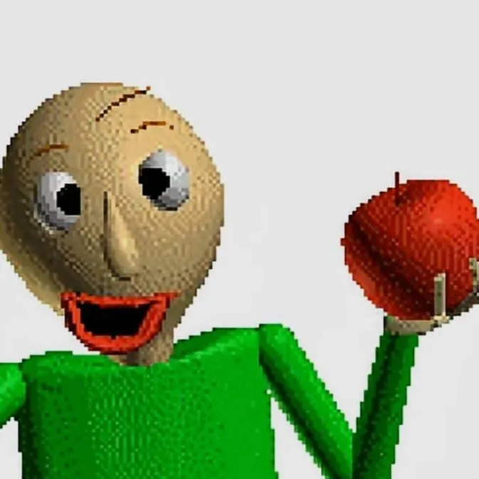 chat with ai character: Baldi
